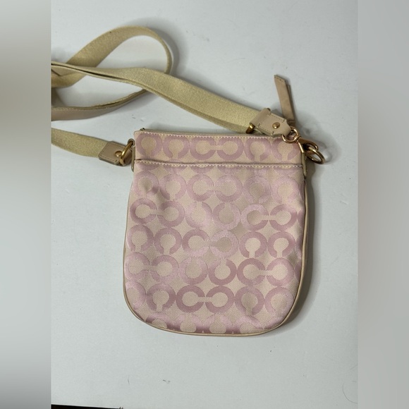 Coach Parker Op Art Swingpack Crossbody Shoulder Bag RS/Pink Rose Gold 42531 - Picture 12 of 12